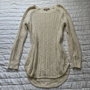 Cream light weight sweater